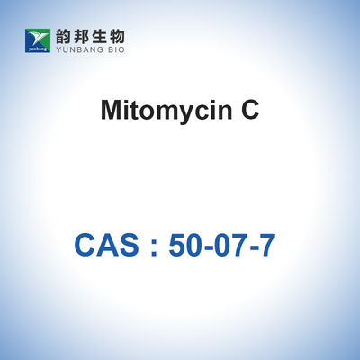 Materias primas antibióticos CAS 50-07-7 frecuencia intermedia C15H18N4O5 del Mitomycin C