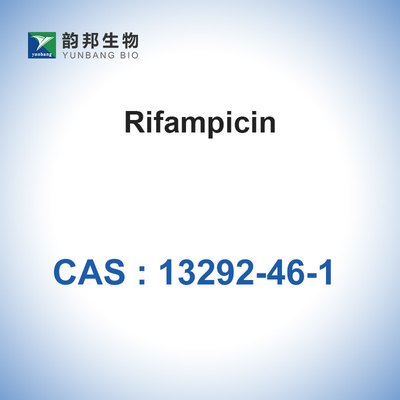 Rifampicin CAS 13292-46-1 materias primas antibióticos pulveriza la frecuencia intermedia C43H58N4O12