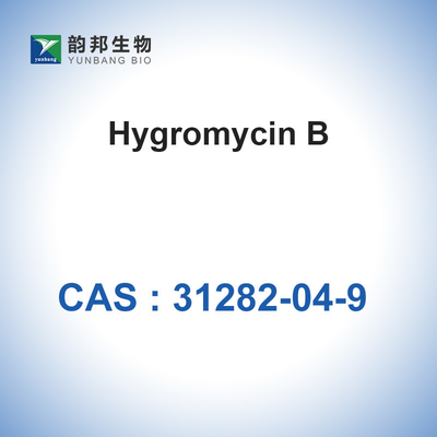 Solubilidad antibiótico del polvo de CAS 31282-04-9 Hygromycin B en metanol del etanol