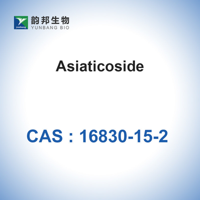 Materias primas cosméticas cristalinas el 98% de CAS 16830-15-2 Asiaticoside