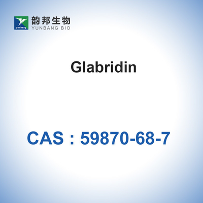 Materias primas cosméticas CAS de Glabridin el 98% 59870-68-7 C20H20O4