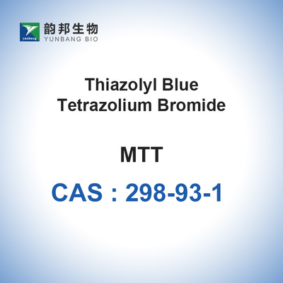MTT CAS 298-93-1 biológico mancha el bromuro azul del 98% Thiazolyl Tetrazolium