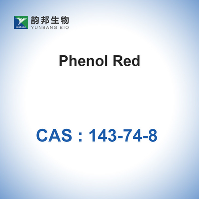 RRPP biológicas CAS 143-74-8 de la fórmula de las manchas C19H14O5S del rojo de fenol