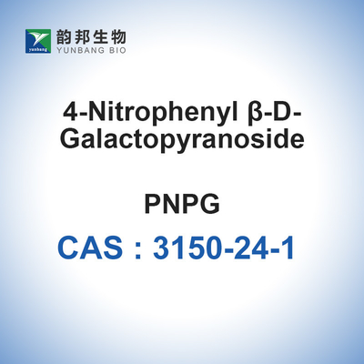 Pureza de PNPG 4-Nitrophenyl-Beta-D-Galactopyranoside CAS 3150-24-1 el 99%