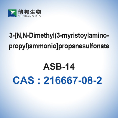Propanesulfonate bioquímico el reactivo ASB-14 3 [N, de CAS 216667-08-2 ammonio N-Dimethyl (3-myristoylaminopropyl)]