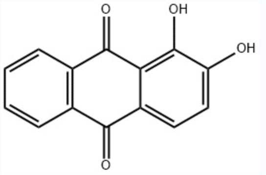 Alizarin CAS NO 72-48-0 Las sustancias que contienen alizarin y sus derivados