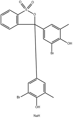 Bromocresol Sal de sodio púrpura CAS 62625-30-3, grado indicador, contenido de colorante del 90%.