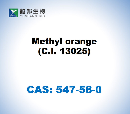 CAS 547-58-0 Naranja de metilo (C.I. 13025)