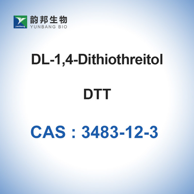 Polvo bioquímico los reactivo DL-Dithiothreitol de DTT CAS 3483-12-3