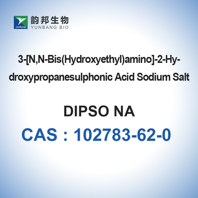 Sal monosódica biológica el 98% de los almacenadores intermediarios DIPSO de CAS 102783-62-0 del sodio de DIPSO