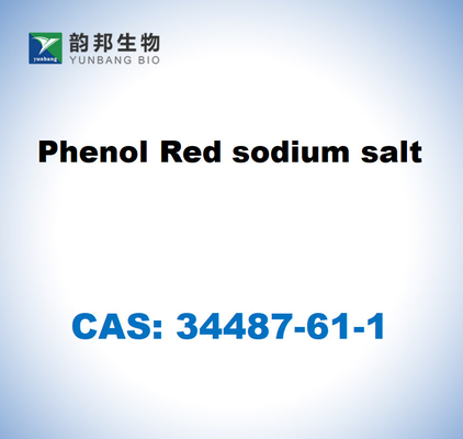 CAS 34487-61-1 Fenol Sal de sodio roja