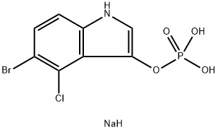 CAS 102185-33-1 5-bromo-4-cloro-3-indolil fosfato sal dinódico,sal dinódico de X-fosfato
