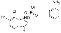 CAS 6578-06-9 5-bromo-4-cloro-3-indolilfosfato sal de p-toluidina,sal de P-toluidina BCIP, sal de p-toluidina de X-fosfato