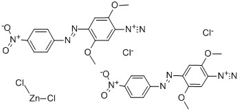 CAS 64071-86-9 Negro rápido K Sal hemi (cloruro de zinc)