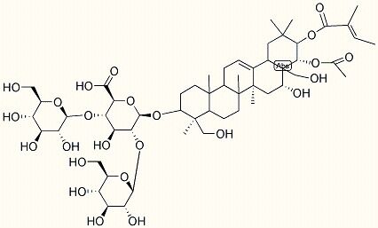 CAS 6805-41-0 Reactivo bioquímico Escin para laboratorios